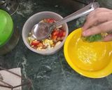 A picture of step 5 of Mexican Bean Salad.