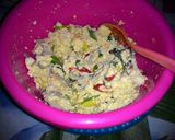 Foto langkah ke 2 dari resep Pais tahu asin teri.