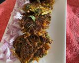 A picture of step 3 of Chuna fish pakoda.