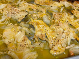 Pollo al horno a la naranja