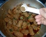 A picture of step 7 of Muthi Kabab Masala Salan.