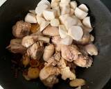 Learn to make Taro chicken and eat three bowls of rice at a meal recipe step 5 photo