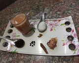 A picture of step 3 of Masala chai / masala tea.