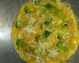 Foto langkah ke 7 dari resep Omlet Brokoli Keju.