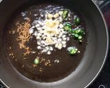 A picture of step 2 of Shalgam ka saag/ Turnip saag.