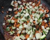 A picture of step 3 of Barley Soup.