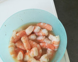 Foto del paso 1 de la receta: Brocheta de langostino y bacon