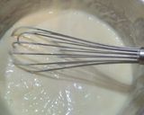Une image de l'étape 5 de Tarte au lait.