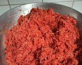 A picture of step 4 of Gajar Pak/ Gajar Ki Burfi.