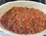 Foto del paso 14 de la receta: Empanada de pimiento y chorizo terrorífica🎃