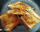 A picture of step 1 of Cheesey potato sandwich.