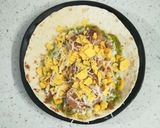 Une image de l'étape 4 de Tortillas veggie express.