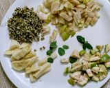 A picture of step 1 of Sprouted Moong Fruits Salad.