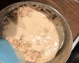 Zabpelybes muffin banánnal és mogyoróvajjal 🍌🥜🧁 recept fázis 3 fotója