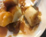 Pas rețetă Budincă de griș cu caramel sărat și fructe caramelizate 🥰 24 fotografie
