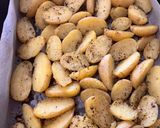 A picture of step 5 of Roasted Lime-Herb Mini Potatoes.
