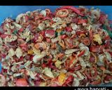Foto langkah ke 3 dari resep Tumis kulit melinjo, udang rebon.