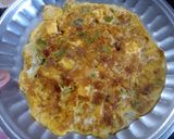 A picture of step 6 of Paneer Masala Omelette.
