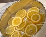 A picture of step 6 of Lemon curd pound cake.