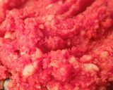 Foto del paso 4 de la receta: Ñoquis de remolacha rellenos + salsa de morrón al curry