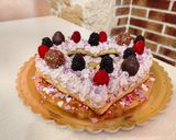 Foto del passaggio 8 della ricetta Cream Tart con lamponi e more