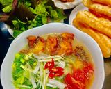 Hình bước làm 10 của món Bún Cá Giòn Hà Nội