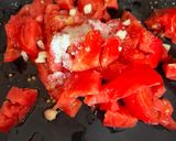 Une image de l'étape 2 de Salade de poivrons grillés(Tchakchouka algérienne).
