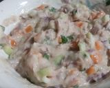 A picture of step 1 of Green Plantain Baskets Filled with Tuna Salad.