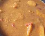 A picture of step 5 of Pumpkin Sambar.