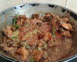 A picture of step 5 of Chilli Chicken with Sauces.