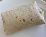 Une image de l'étape 5 de Wrap haricots verts courgettes œuf et jambon.
