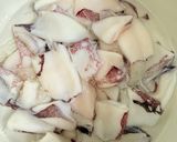Gambar langkah 2 resipi 👩🍳Sotong Pindang Masam Pedas.