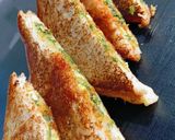 A picture of step 9 of Spinach Paneer Sandwich.