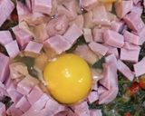 Foto del paso 3 de la receta: Huevos Revueltos con Acelga y Jamón