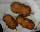 Foto del paso 3 de la receta: Brochetas de solomillo de cerdo con queso rebozado