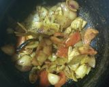 A picture of step 8 of Lauki kofta.
