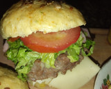 Foto del paso 17 de la receta: Combo completo. Pan de hamburguesa, hamburguesa, aros fritos