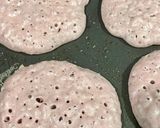 A picture of step 6 of Ube Pancakes.