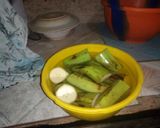 A picture of step 1 of Plantain chips by Ogechukwu Mbanugo.