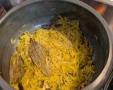 A picture of step 5 of Chicken biriyani in pressure cooker.