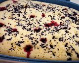 عکس مرحله 10 از دستور کیک عصرانه آلبالویی🍒