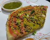 A picture of step 11 of Marble Dhokla.