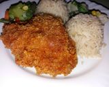 Sajtbundában sült csirkemell recept fázis 2 fotója