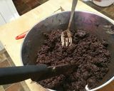A picture of step 11 of Josiah's Magic Chocolate Coconut Rum Balls.