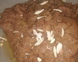 A picture of step 5 of Aate ka halwa.
