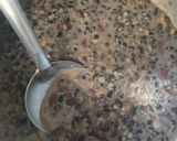 A picture of step 3 of Biryani dal makhani raita platter.