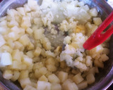 Foto del paso 4 de la receta: Salchichas con puré envueltos. Con masa casera y papas al horno