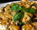 Kínai bazsalikomos csirke recept fázis 10 fotója