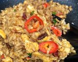 Foto langkah ke 4 dari resep Nasi Goreng Sambel Roa.