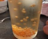 Une image de l'étape 7 de Billes de tomate 🍅 basilic en cuisine moléculaire.